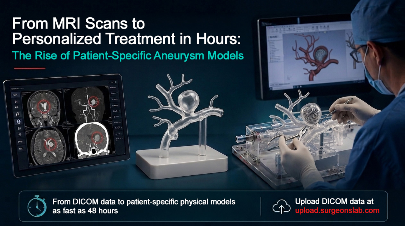 From MRI Scans to Personalized Treatment in Hours: The Rise of Patient-Specific Aneurysm Models