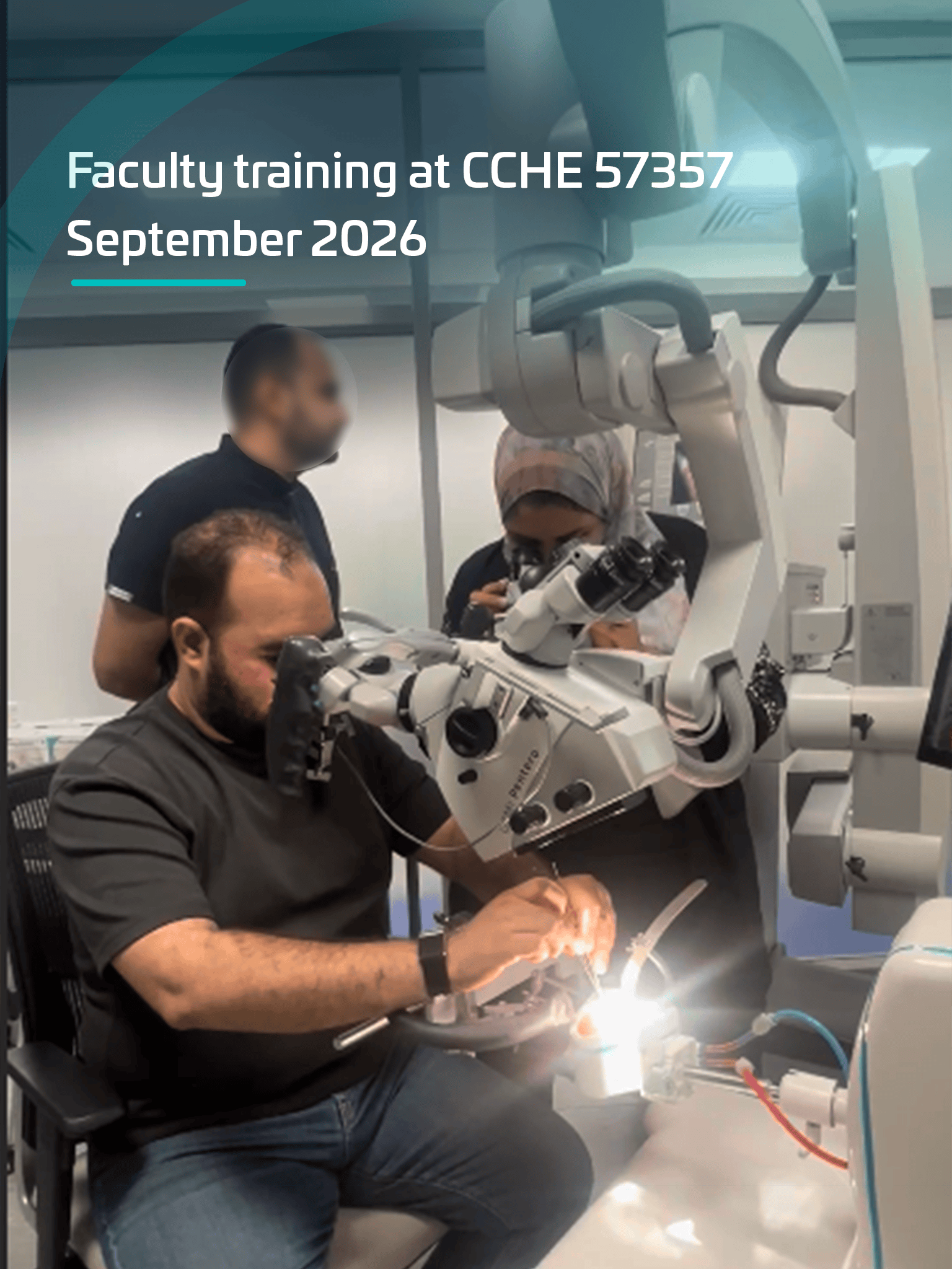 Faculty hands-on training at CCHE 57357 | SurgeonsLab